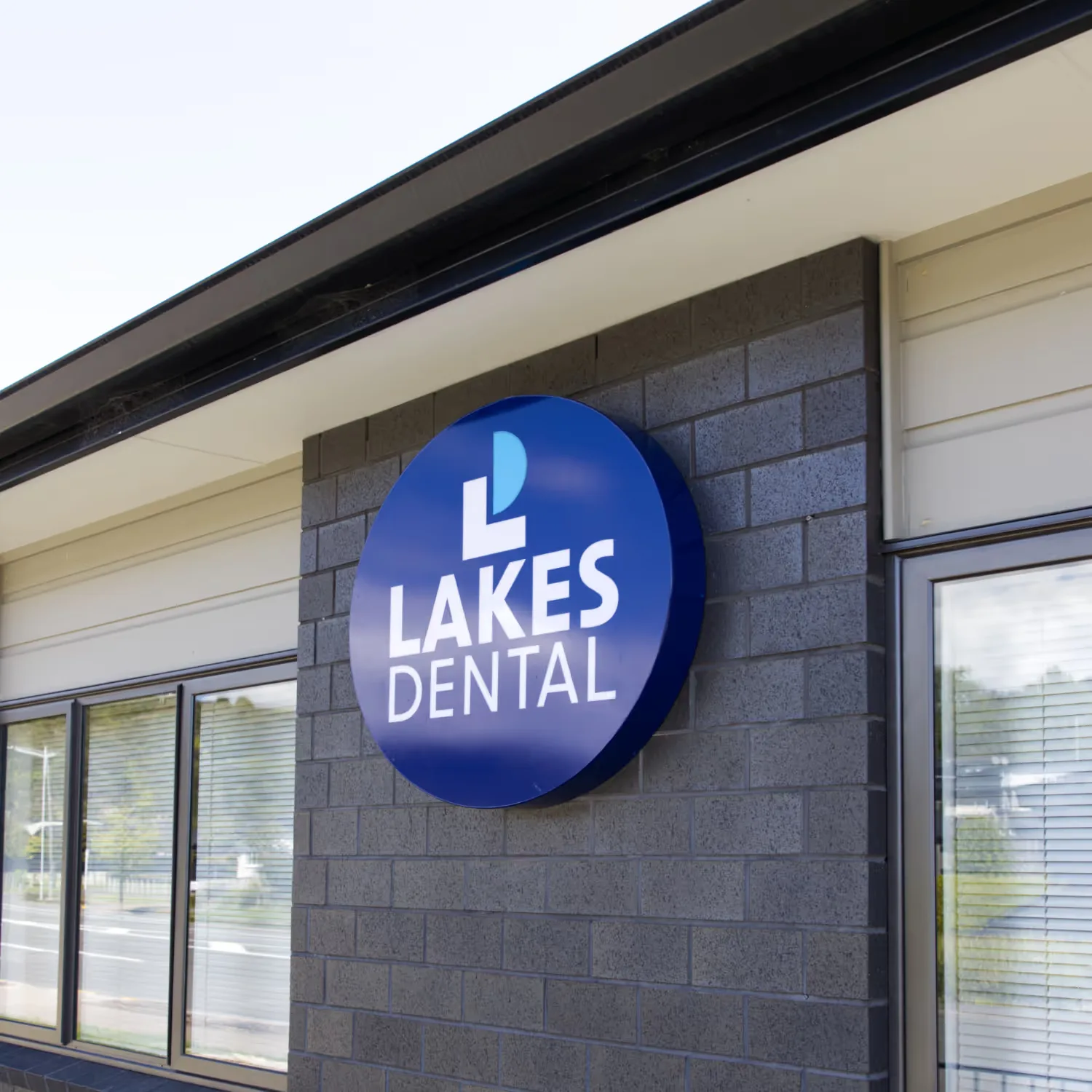Lakes Dental Outside sign