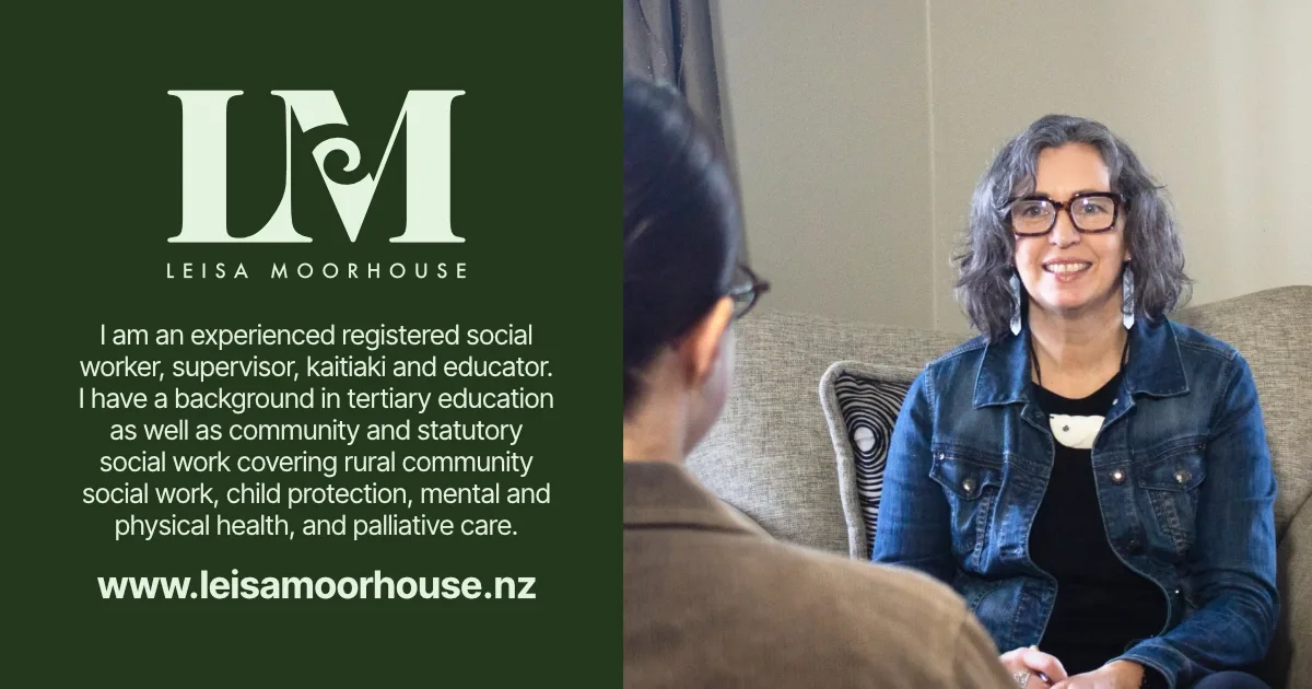 Leisa Moorhouse branded website social preview