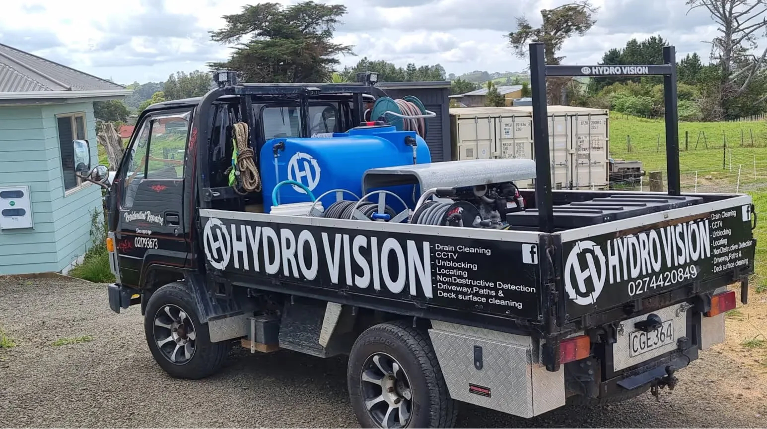 Hydro Vision drainage truck image