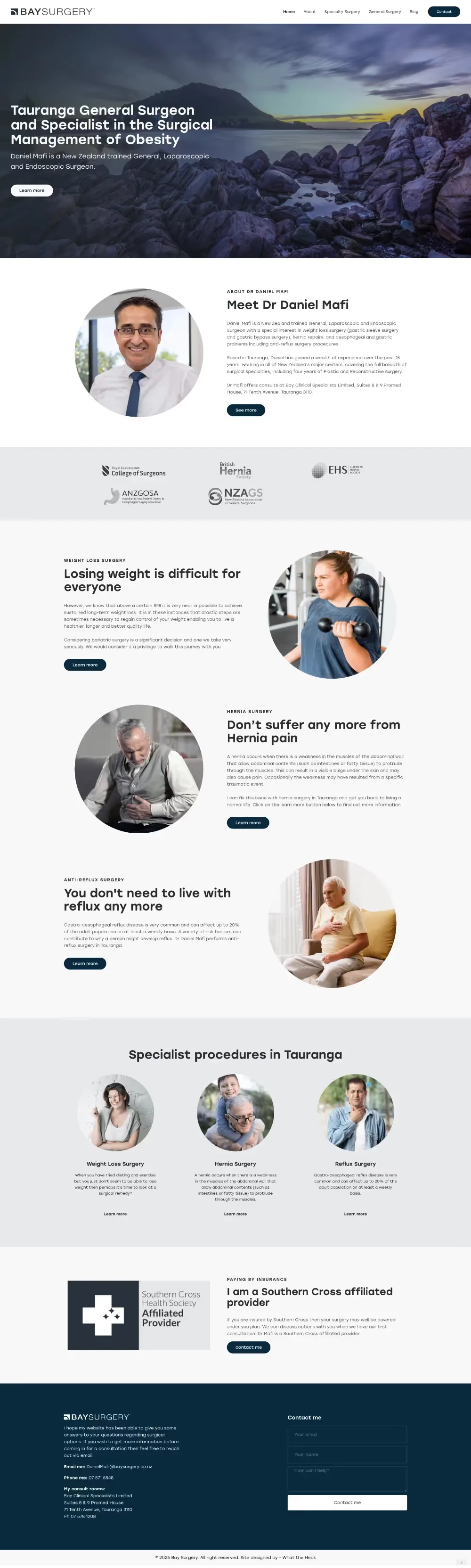 Bay Surgery website.