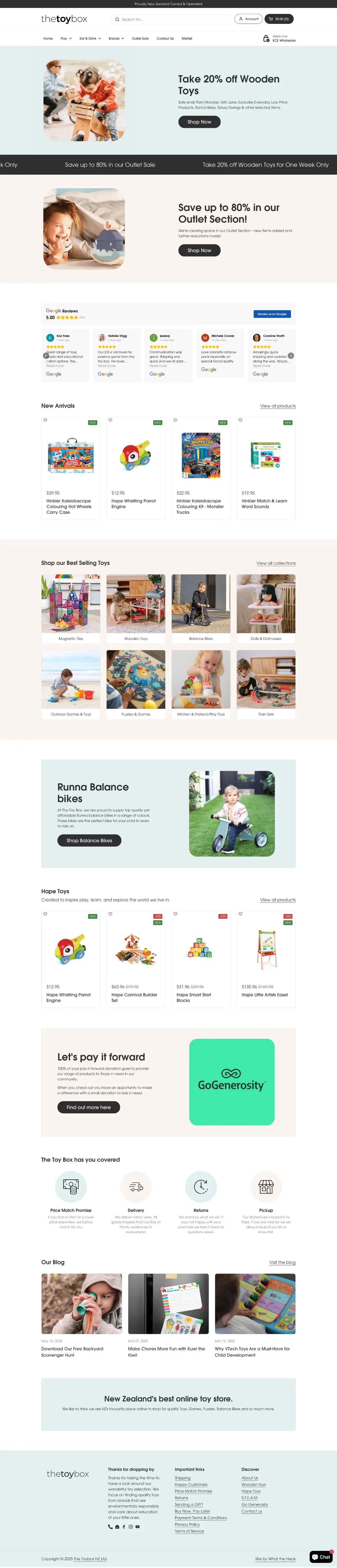Toybox website.