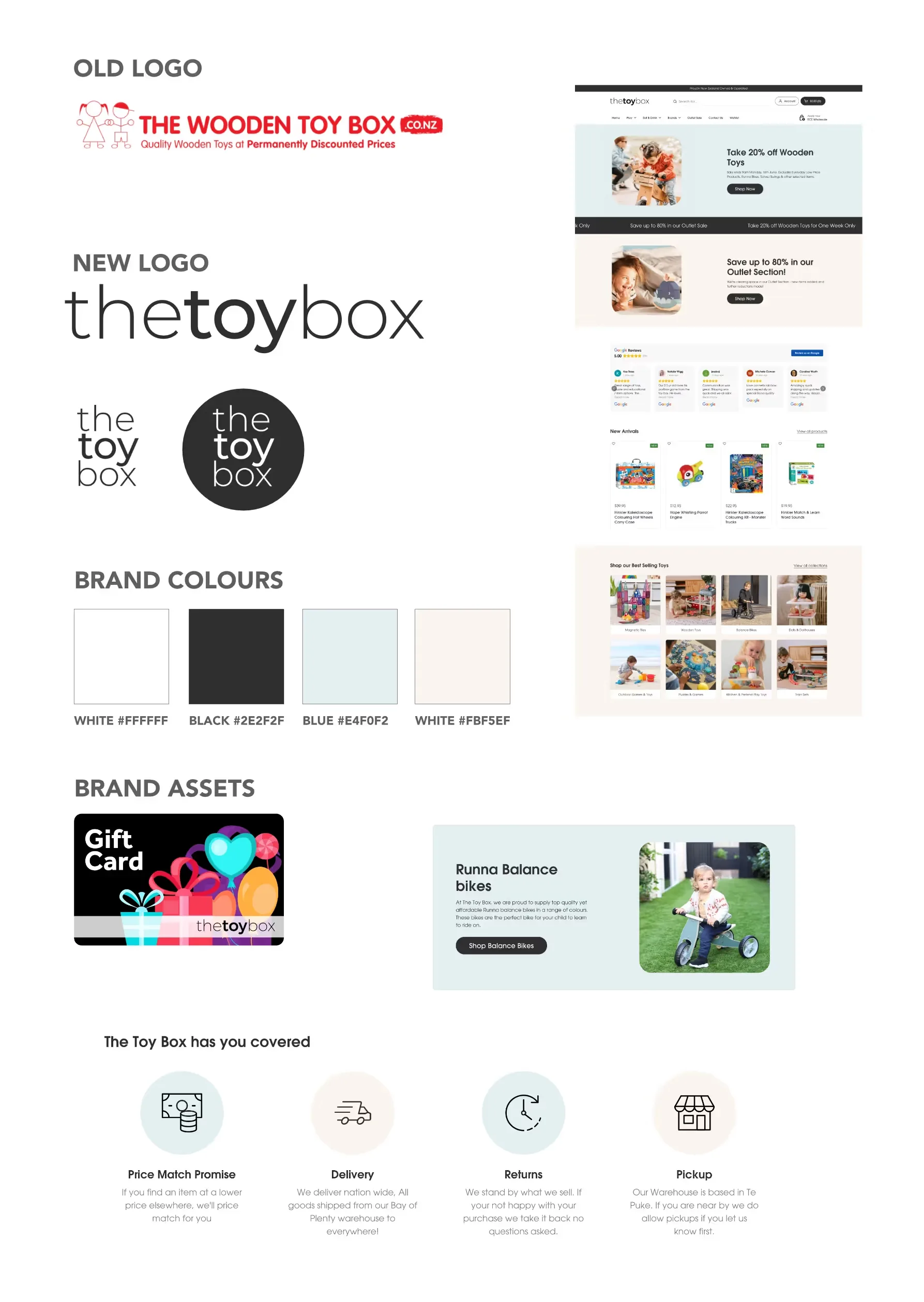 Brand identity mock-up.