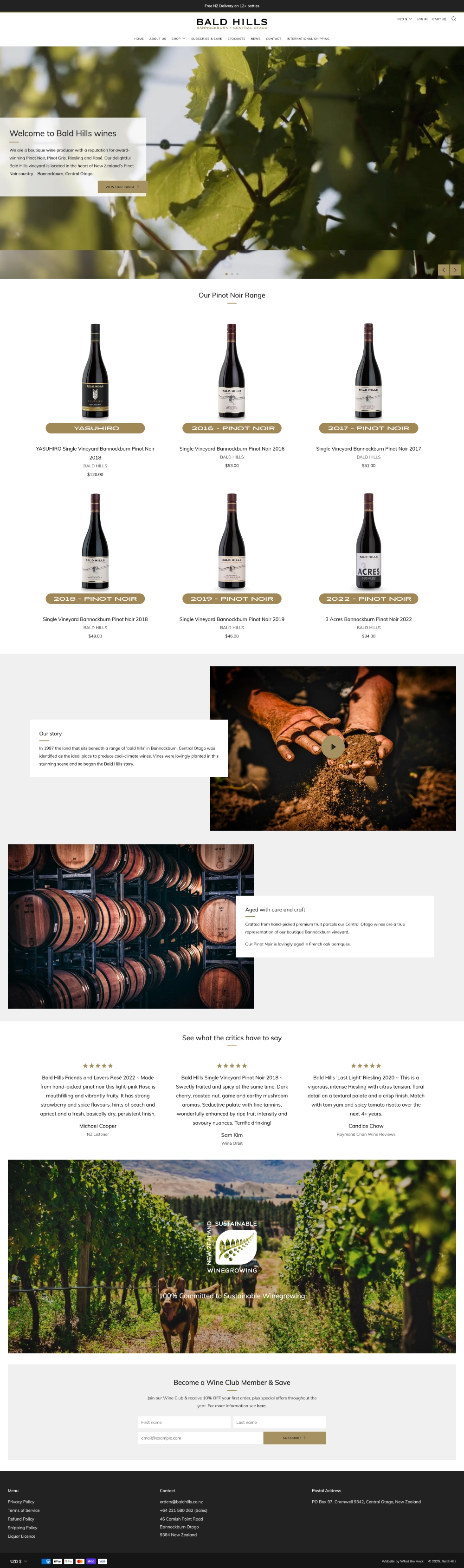 Bald Hills website.