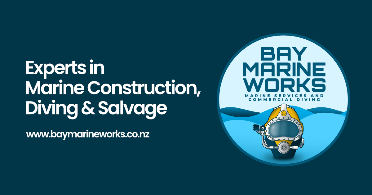 Bay Marine Works branded website social preview