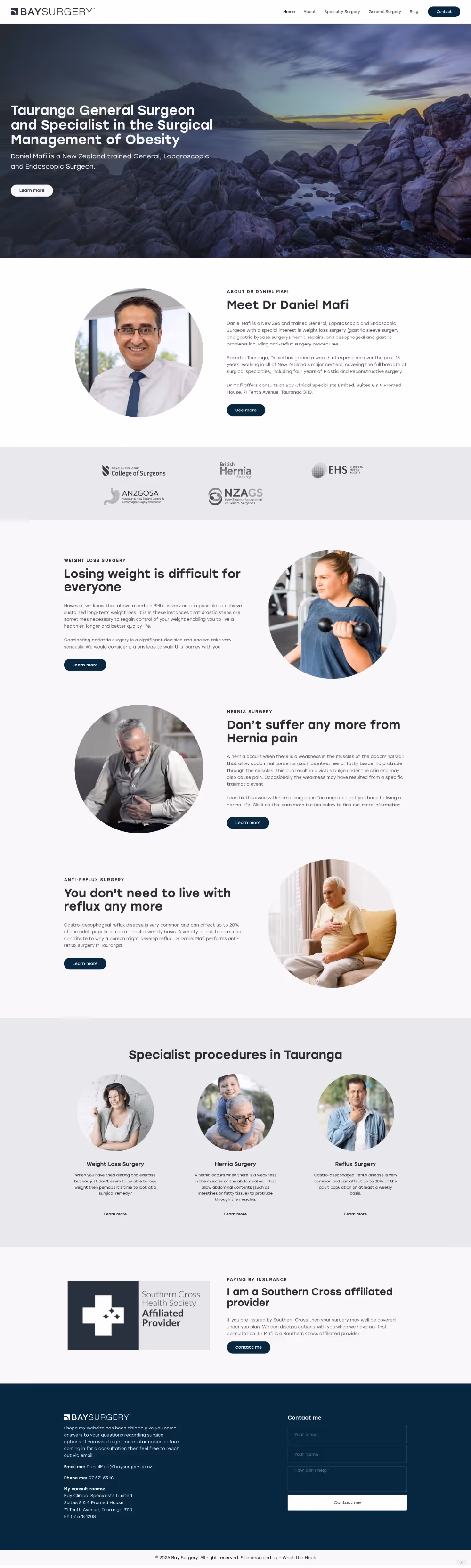 Bay Surgery website.