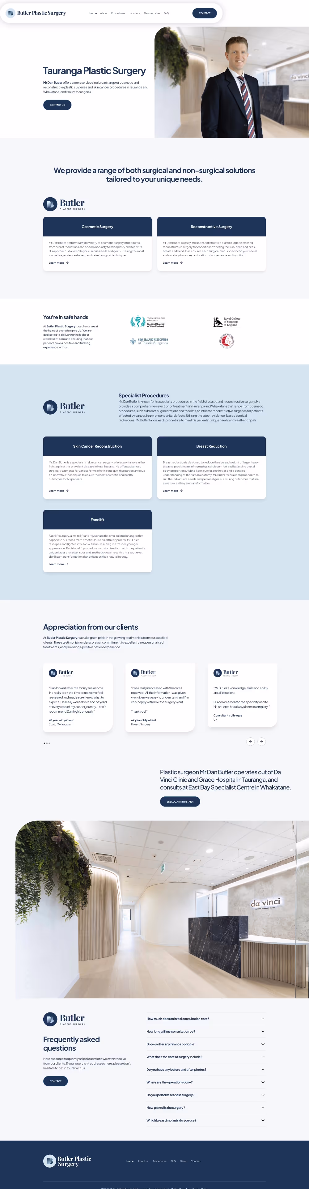 Butler Plastic Surgery website.