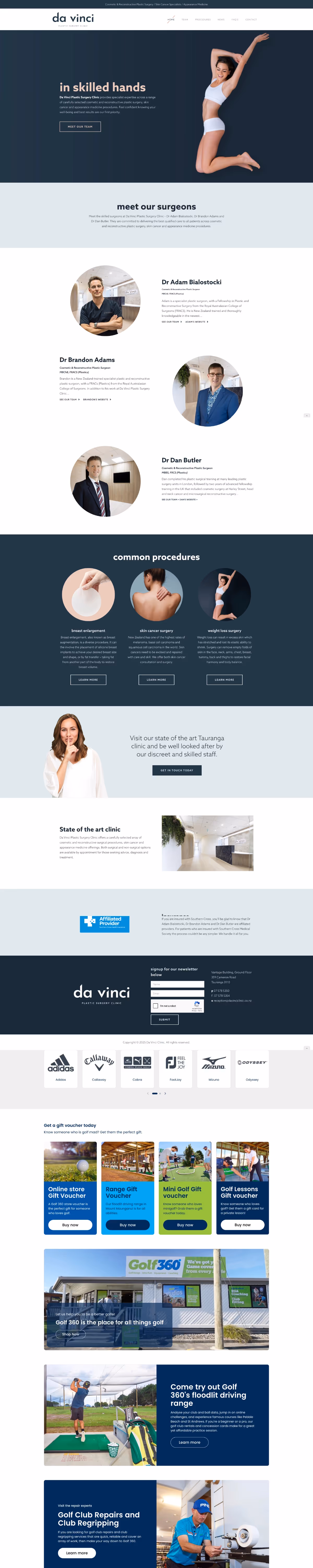 Da Vinci Clinic website.