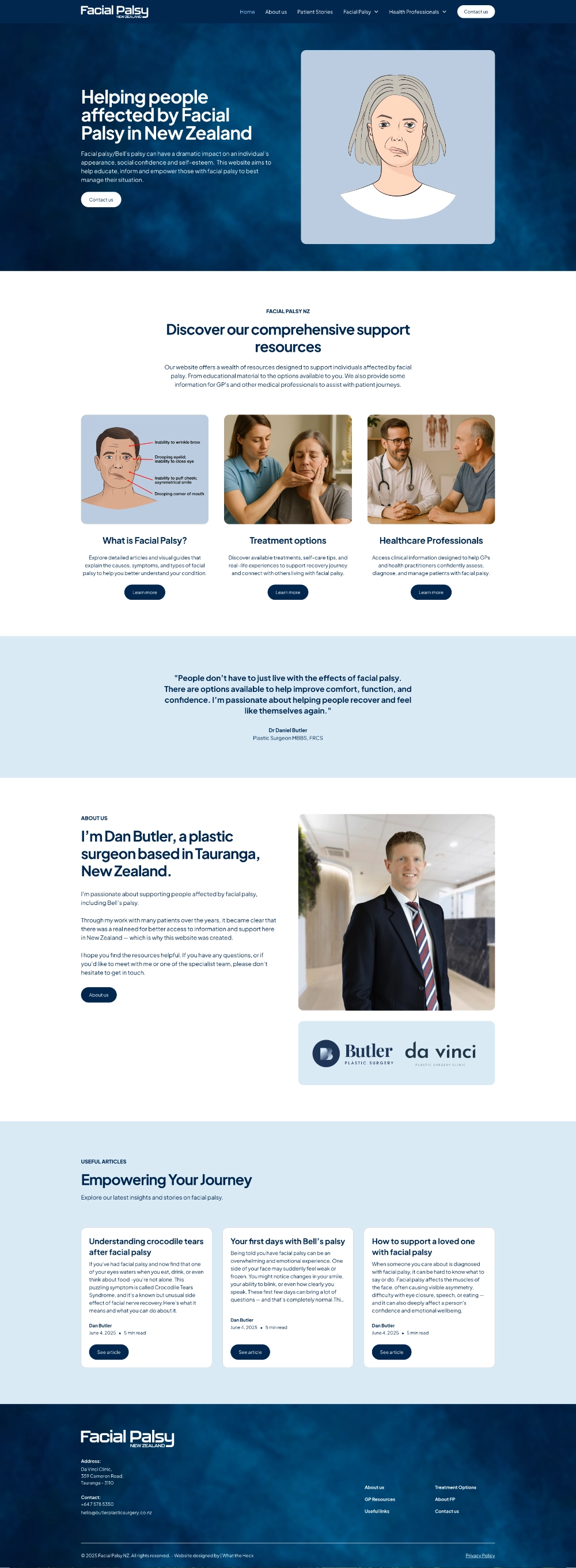 Facial Palsy Website