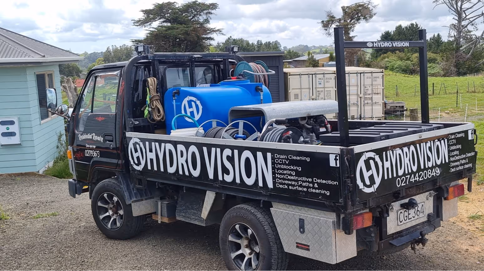Hydro Vision drainage truck image