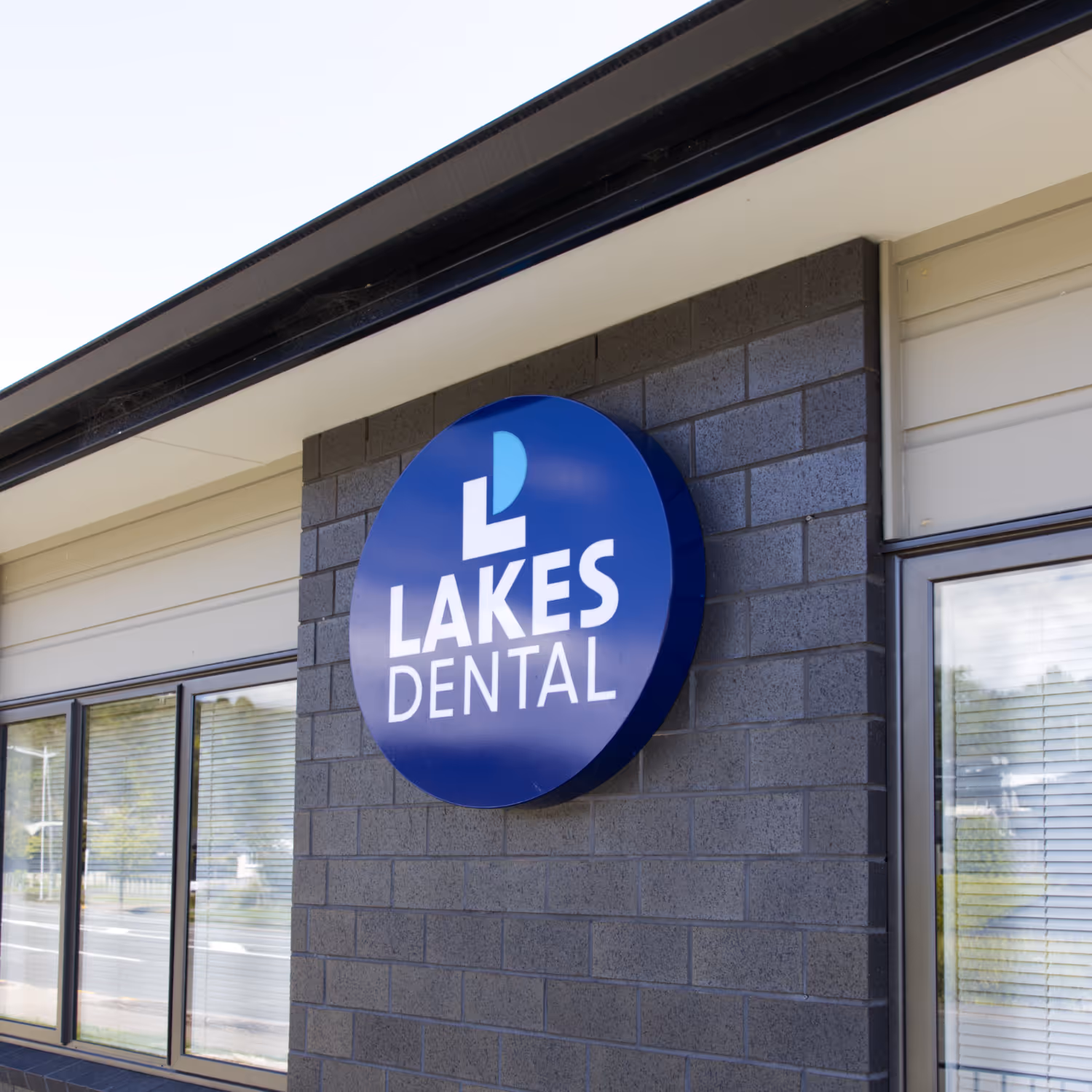 Lakes Dental Outside sign