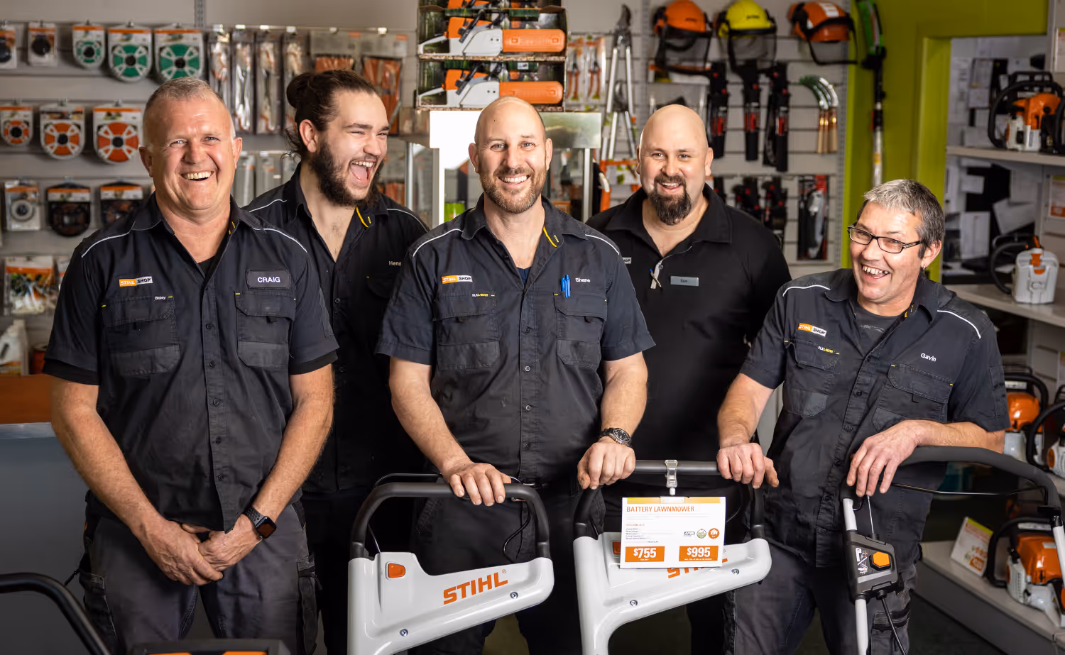 Stihl Shop Mt Maunganui Team