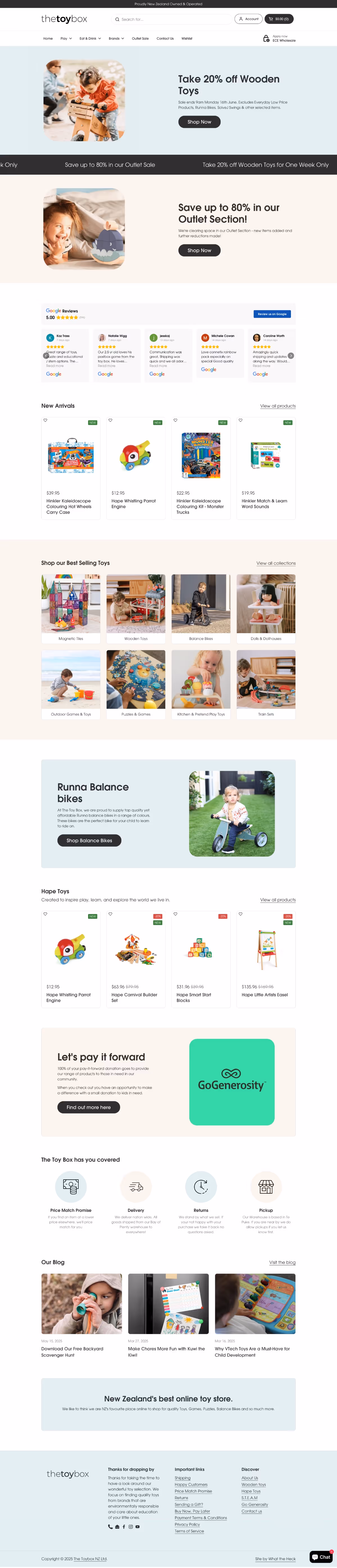 Toybox website.